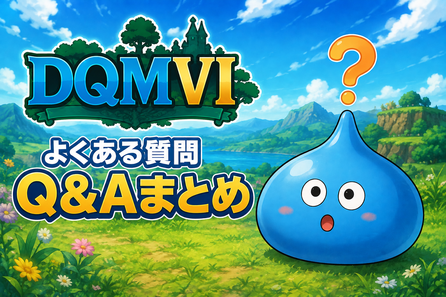 DQMVI よくある質問・小ネタまとめのアイキャッチ画像