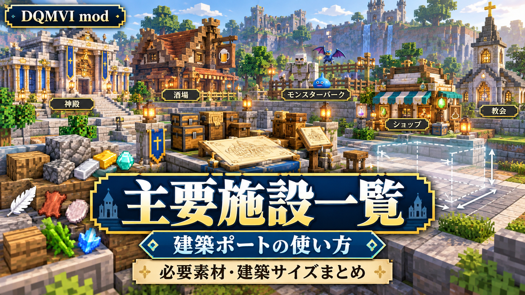 DQMVI 施設・建造物ガイド