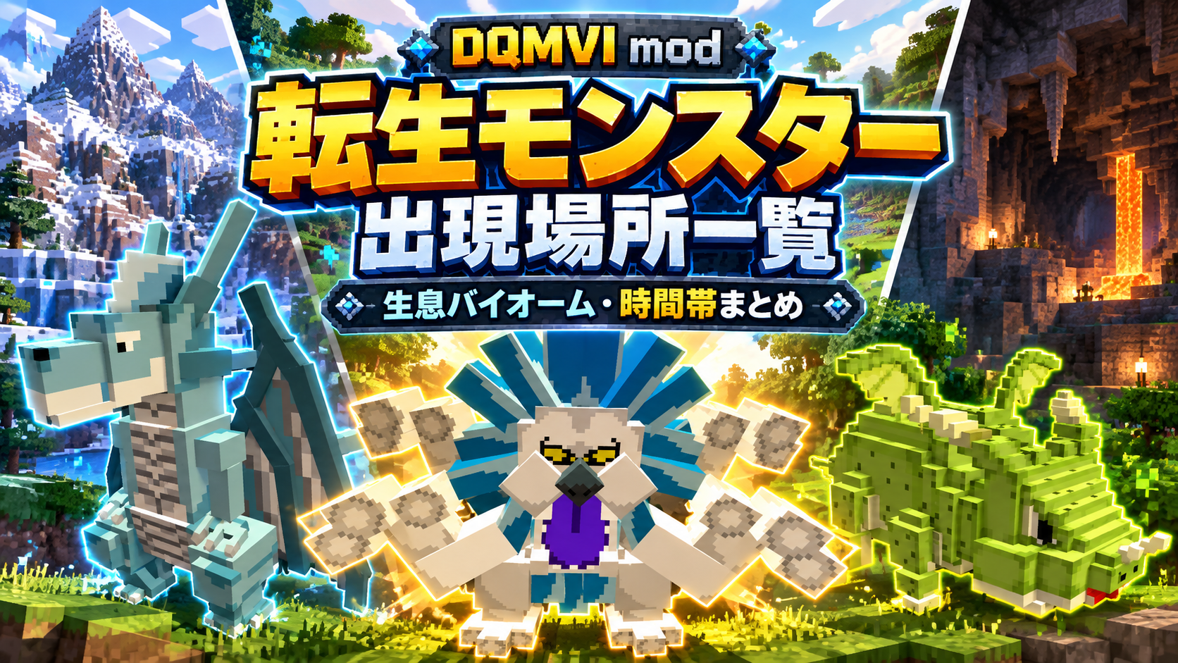 DQMVI 転生モンスター出現場所一覧
